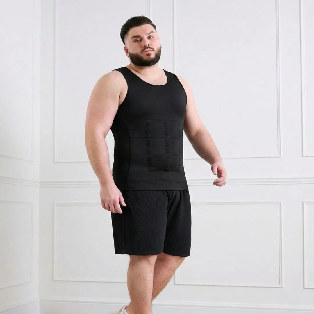 Body Shaper Tank For Men - Comfortable All Day ShapeWear