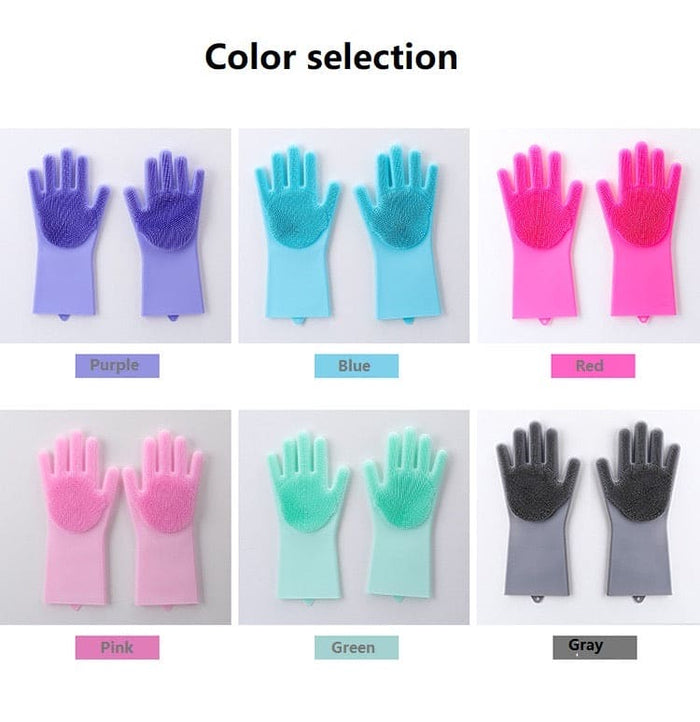 Silicone Dish Washing Gloves