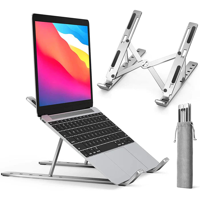 Portable & Foldable Aluminium Laptop Stand