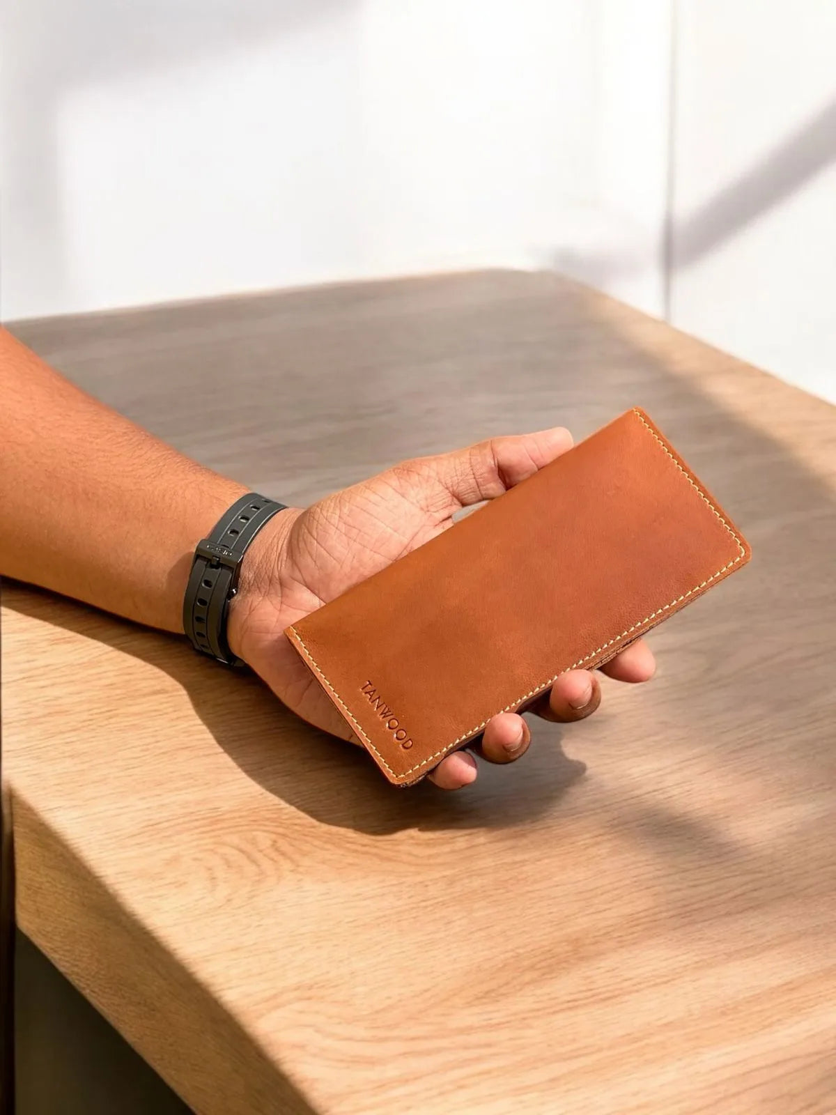 Long Leather Wallet