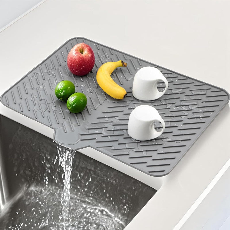 SILICONE DISH DRYING MAT FOR SINK COUNTERTOP