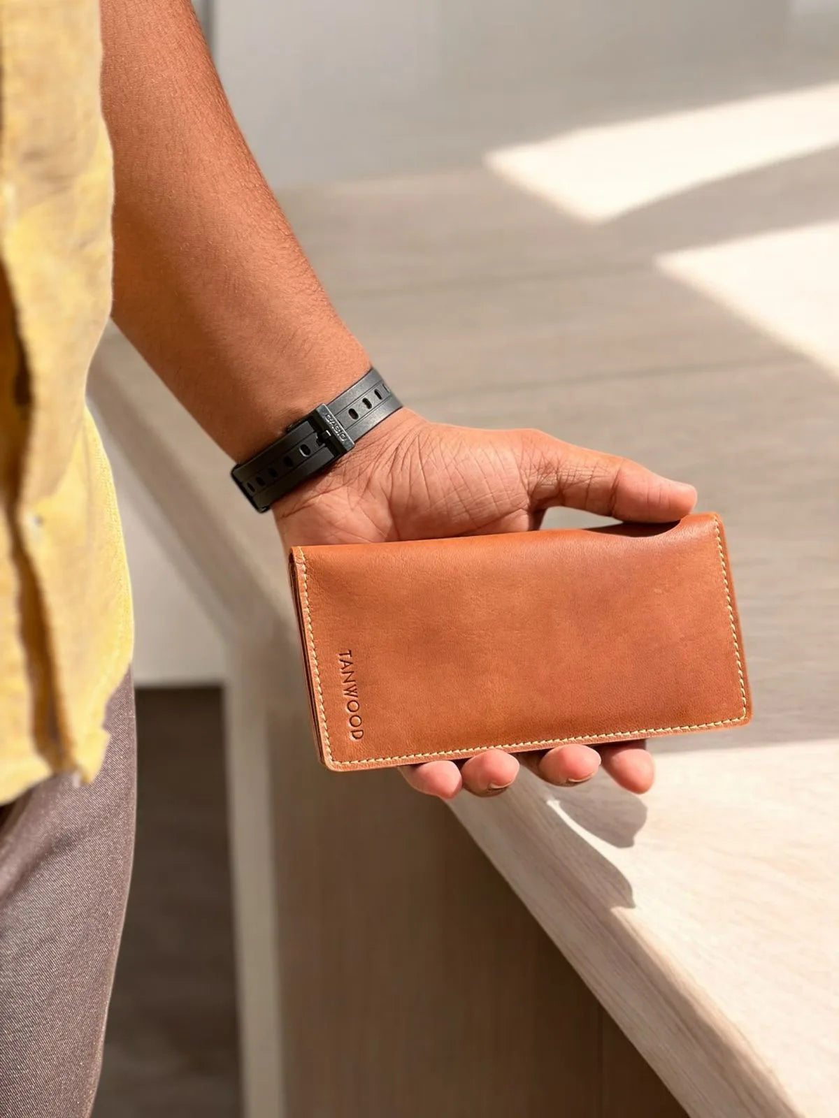 Long Leather Wallet