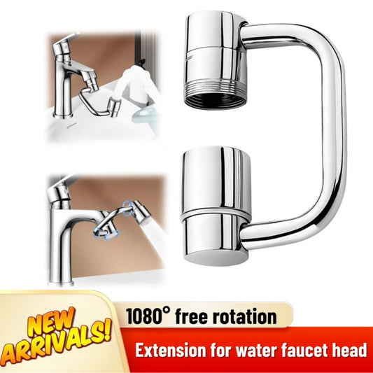Flexible 1080° Faucet Extender – Dual Modes