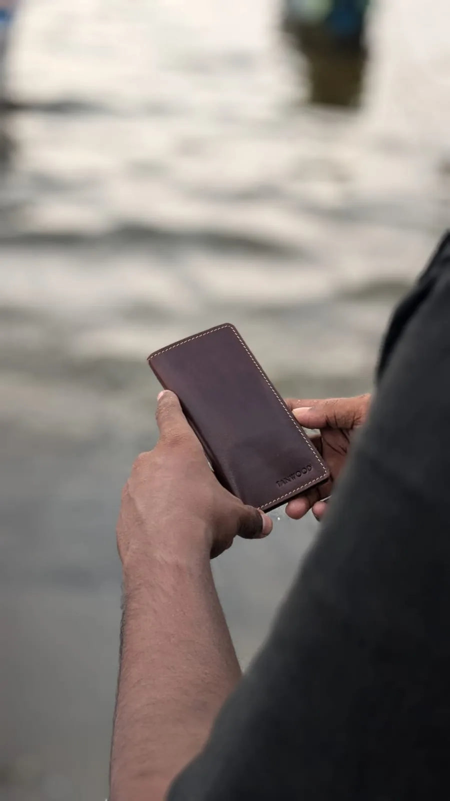 Long Leather Wallet