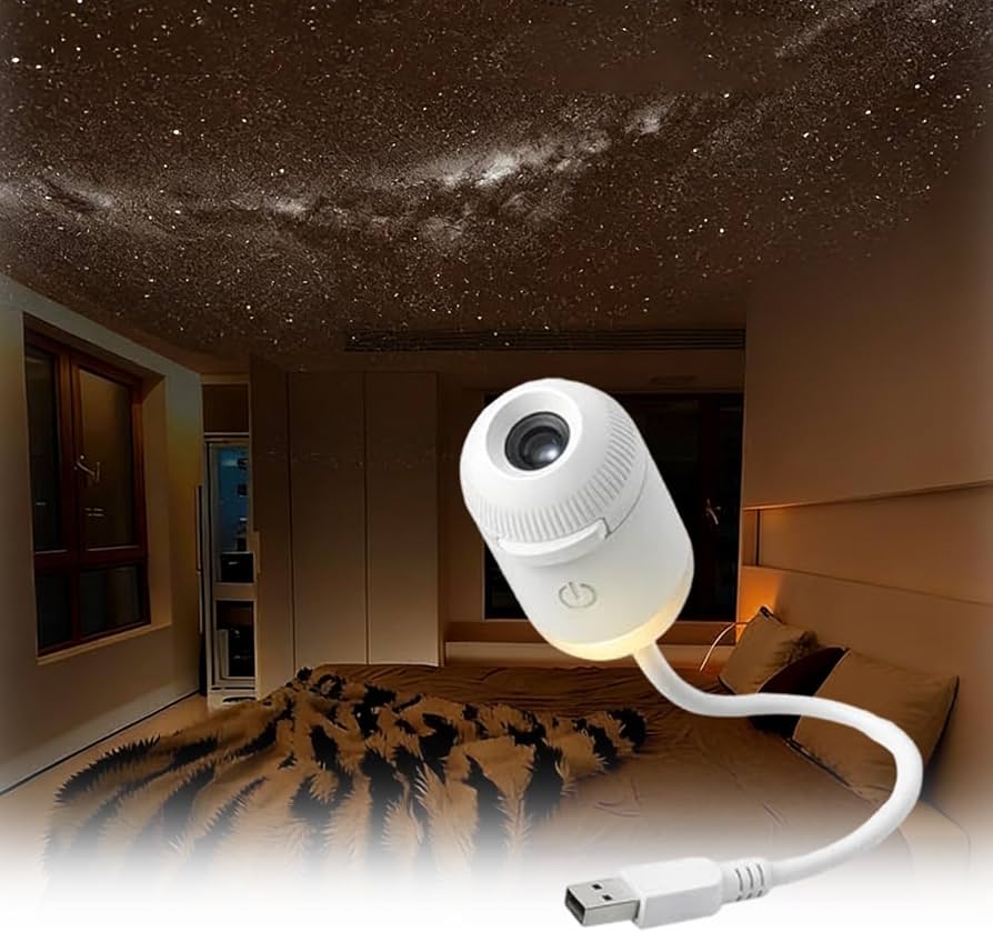 Aurora Galaxy Projection Lamp ✨
