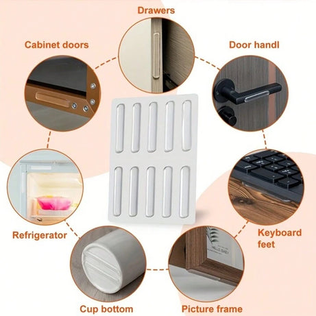 Self Adhesive Silicone Bumper Strip