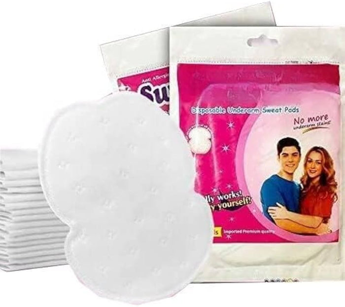 10 Pcs Sweat Pads For Underarms Disposable Highly Absorbent Sweat Pads