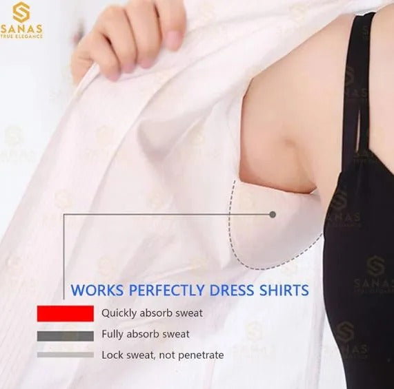 10 Pcs Sweat Pads For Underarms Disposable Highly Absorbent Sweat Pads