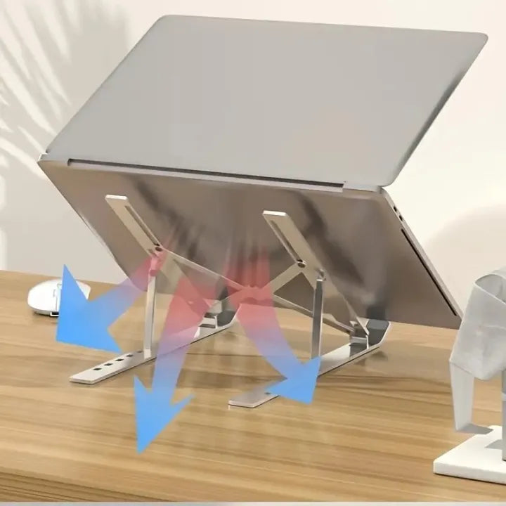 Portable & Foldable Aluminium Laptop Stand