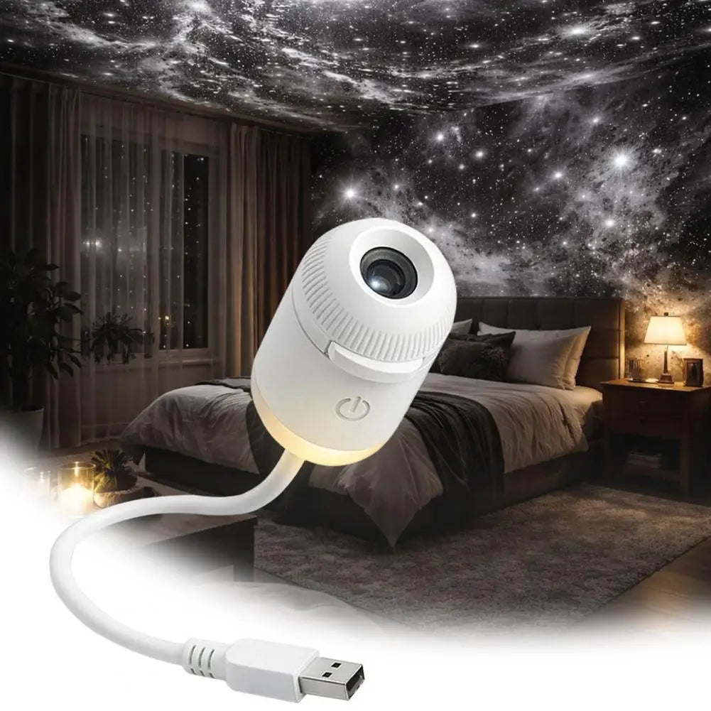 Aurora Galaxy Projection Lamp ✨