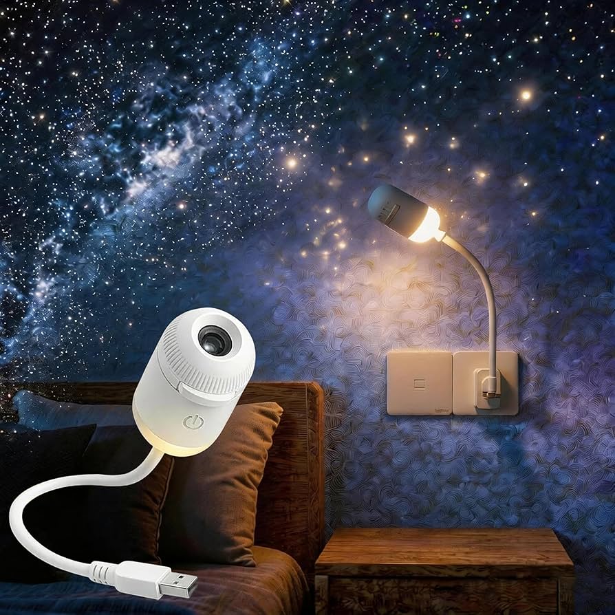 Aurora Galaxy Projection Lamp ✨