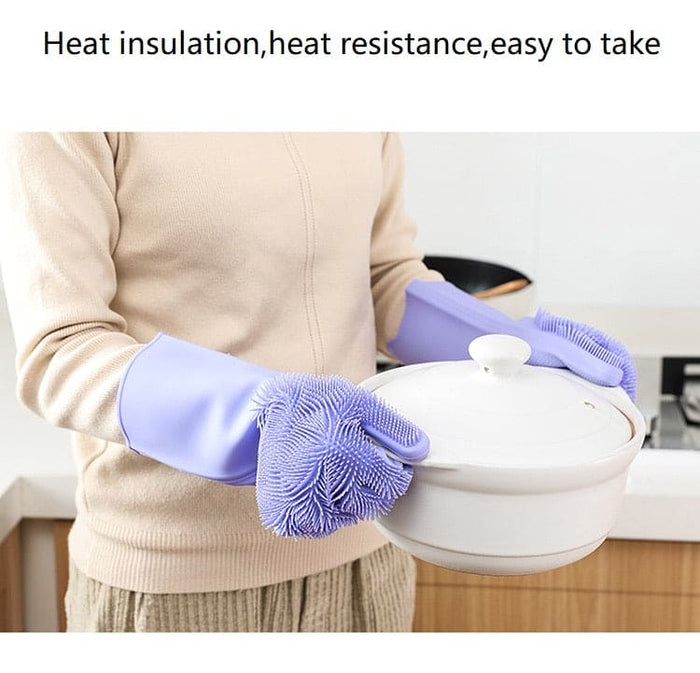 Silicone Dish Washing Gloves