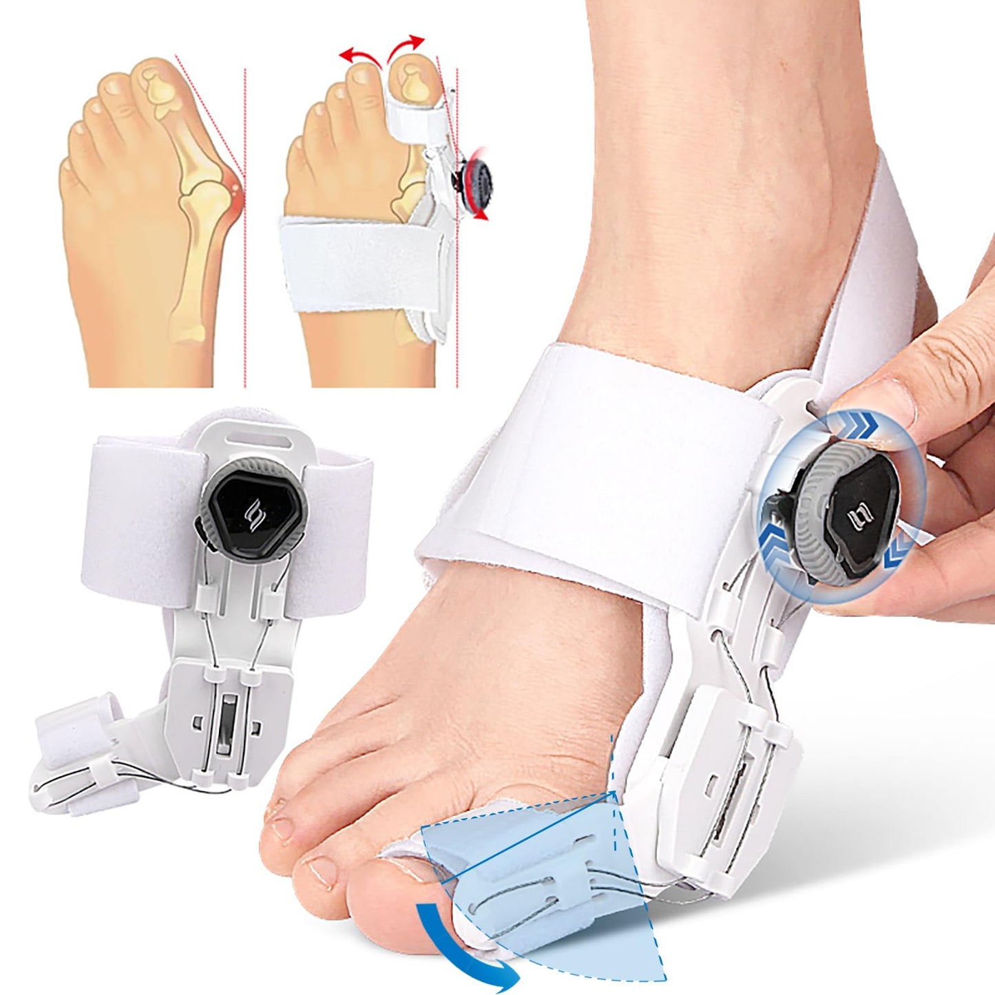 Adjustable Bunion Corrector Big Toe Straightener